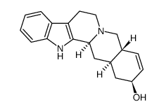 17β-hydroxy-18,19-didehydroyohimbane Structure