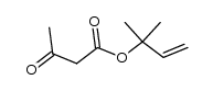 acetoacetate of dimethylvinyl carbinol结构式