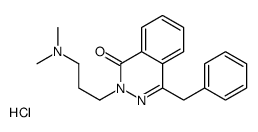 4-benzyl-2-[3-(dimethylamino)propyl]phthalazin-1-one,hydrochloride结构式