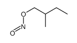 2-methylbutyl nitrite Structure
