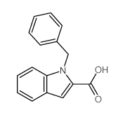 1H-Indole-2-carboxylicacid, 1-(phenylmethyl)- Structure