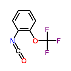 2-(三氟甲氧基)苯基异氰酸酯结构式
