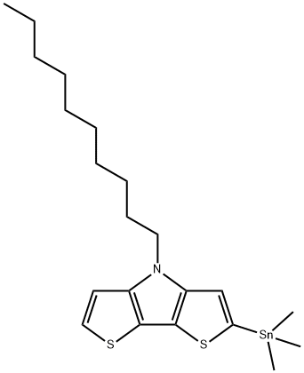 4-octyl-2-(trimethylstannyl)-4H-dithieno[3,2-b:2',3'-d]pyrrole结构式