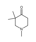 1,3,3-trimethyl-4-piperidinone Structure