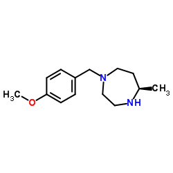 (5R)-1-(4-Methoxybenzyl)-5-methyl-1,4-diazepane Structure
