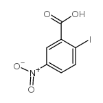 2-碘-5-硝基苯甲酸结构式