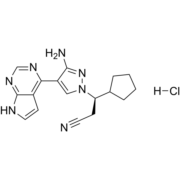Rovadicitinib hydrochloride结构式