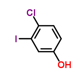 4-Chloro-3-iodophenol Structure