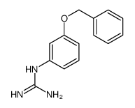 2-(3-phenylmethoxyphenyl)guanidine结构式