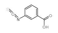 Benzoic acid,3-isothiocyanato- Structure