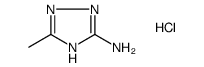 5-甲基-4H-1,2,4-三唑-3-胺盐酸盐结构式