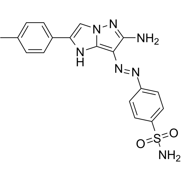 Carbonic anhydrase inhibitor 14 Structure