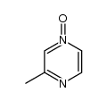 3-Methylpyrazine 1-oxide结构式