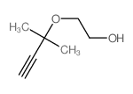 Ethanol,2-[(1,1-dimethyl-2-propyn-1-yl)oxy]-结构式