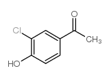 3'-氯-4'-羟基苯乙酮结构式