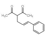 3-(3-Phenyl-2-propenyl)-2,4-pentanedione Structure