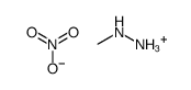 METHYLHYDRAZINE NITRATE结构式
