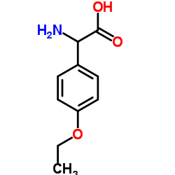 2-氨基-2-(4-乙氧基苯基)乙酸结构式