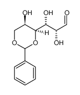 4,6-o-benzylidene-d-galactose Structure