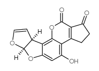 黄曲霉素 P1结构式
