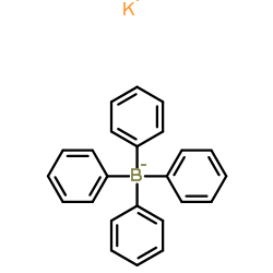 Potassium tetraphenylborate Structure