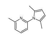 2-(2,5-dimethyl-1H-pyrrol-1-yl)-6-methylpyridine结构式