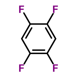 1,2,4,5-四氟苯结构式