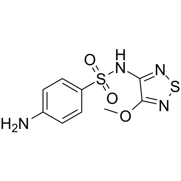磺胺美曲结构式
