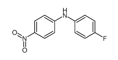 4-Fluoro-4'-nitrodiphenylamine structure