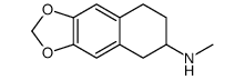 5,6,7,8-四氢-n-甲基萘并[2,3-d][1,3]二氧代-6-胺盐酸盐结构式