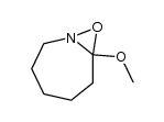 7-methoxy-8-oxa-1-aza-bicyclo[5.1.0]octane结构式