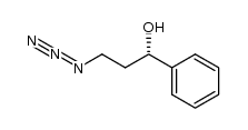 (S)-3-azido-1-phenyl-1-propanol结构式