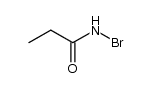 N-bromo-propionamide Structure