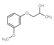 1-(3-甲氧苯氧基)-2-丙醇结构式