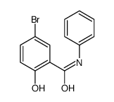 5-bromo-2-hydroxy-N-phenylbenzamide Structure