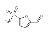 5-甲酰基-2-呋喃磺酰胺结构式