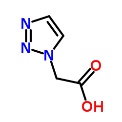 1H-1,2,3-三唑-1-乙酸结构式