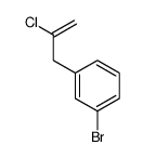 1-bromo-3-(2-chloroprop-2-enyl)benzene结构式