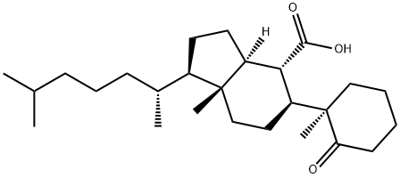 B-Nor-1-oxo-5,6-secocholestan-6-oic acid structure