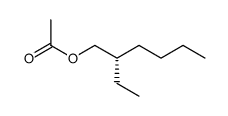 (+)-2-ethylhexyl acetate Structure