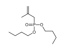 1-[butoxy(2-methylprop-2-enyl)phosphoryl]oxybutane Structure