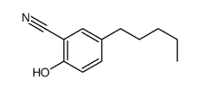2-hydroxy-5-pentylbenzonitrile结构式