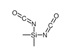 diisocyanatodimethylsilane Structure