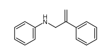 2-Phenyl-3-(phenylamino)-1-propene结构式