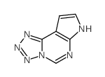 7H-pyrrolo[3,2-e]tetrazolo[1,5-c]pyrimidine结构式