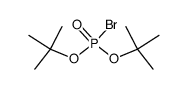 Bromidophosphoric acid di(tert-butyl) ester结构式