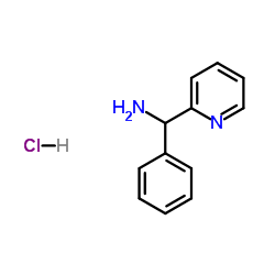 苯基(2-吡啶基)甲胺盐酸盐结构式