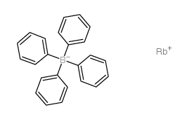 rubidium tetraphenylborate Structure