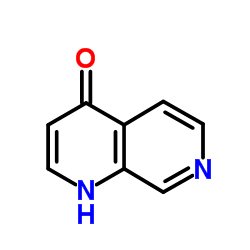1,4-二氢-1,7-萘啶-4-酮结构式