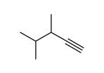3,4-dimethylpent-1-yne Structure